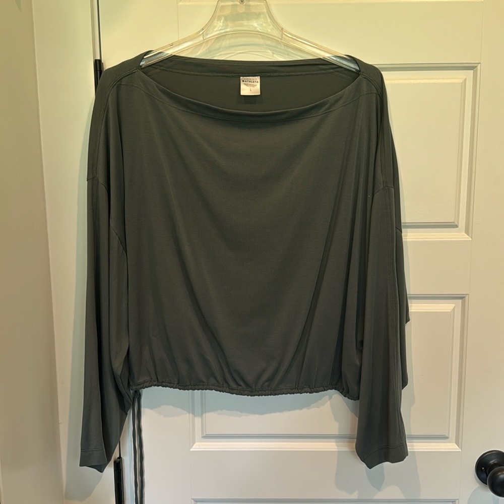 Athleta, size large, activewear top